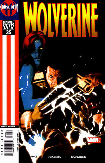 Wolverine #35, couverture