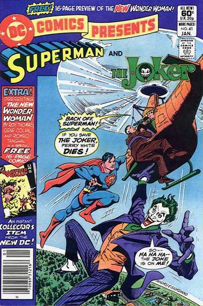 Dc Comics Presents #41, couverture