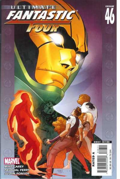 Ultimate Fantastic Four #46, couverture