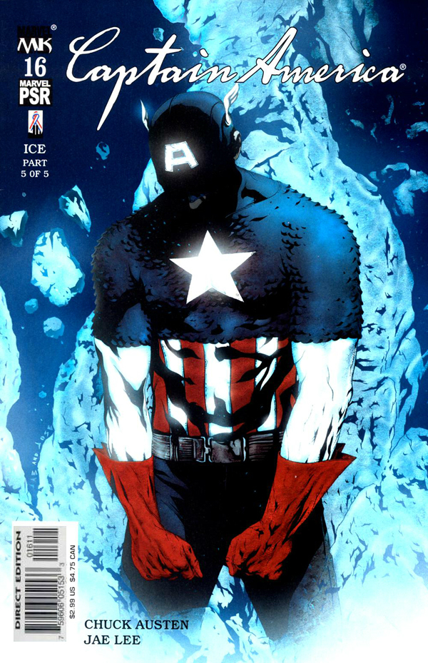 Captain America #16, couverture