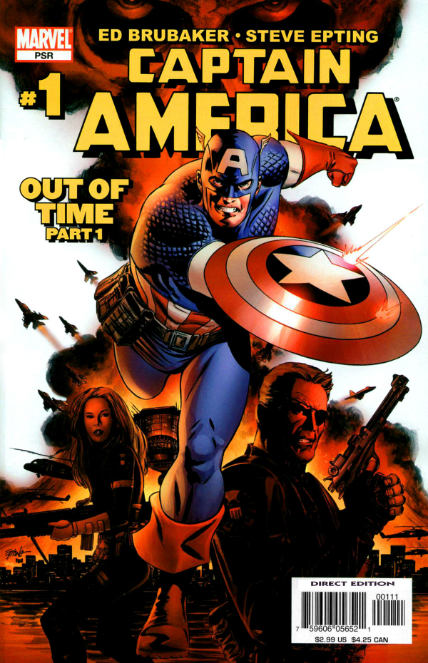Captain America #1, couverture