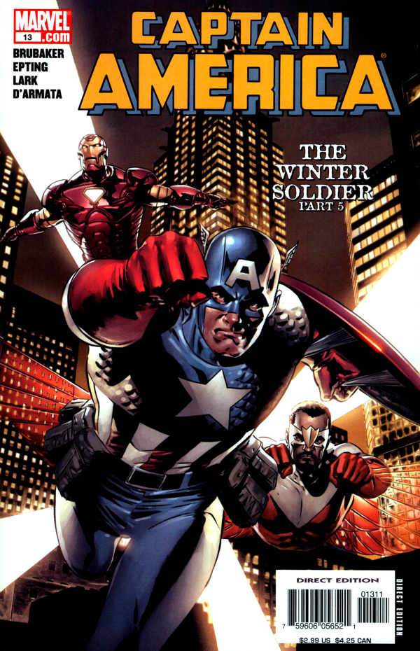 Captain America #13, couverture