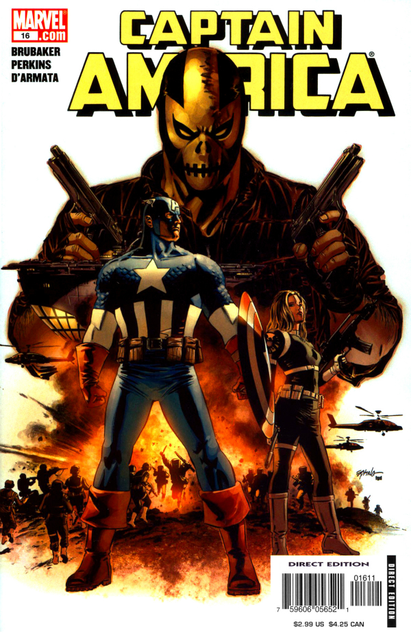 Captain America #16, couverture
