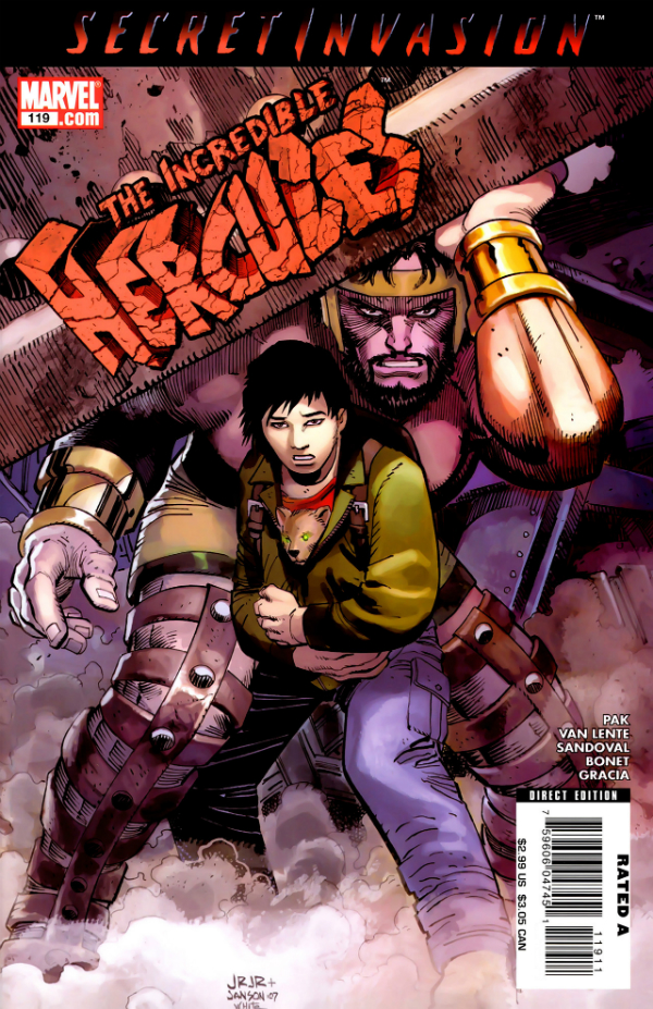 Incredible Hercules #119, couverture