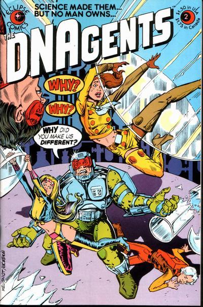 Dnagents #2, couverture