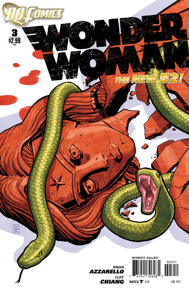 Wonder Woman #3, couverture