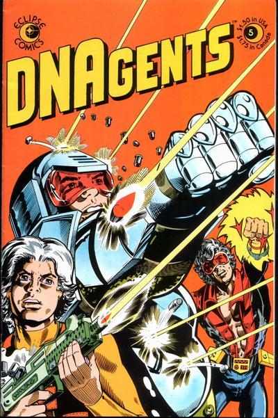 Dnagents #5, couverture
