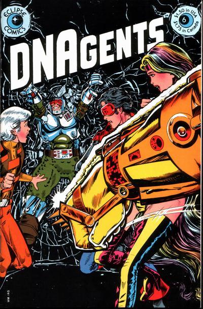 Dnagents #6, couverture