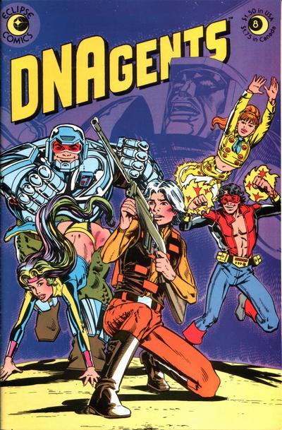 Dnagents #8, couverture