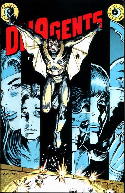 Dnagents #9, couverture