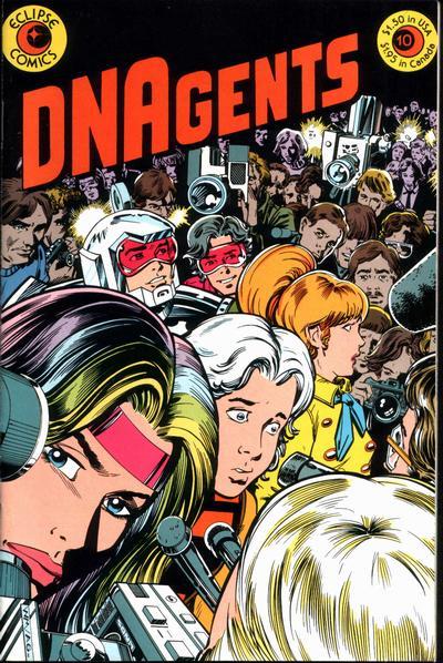 Dnagents #10, couverture