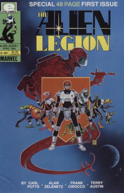 Alien Legion #1, couverture