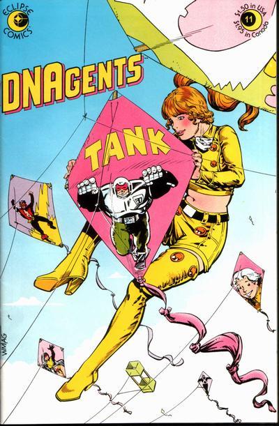 Dnagents #11, couverture