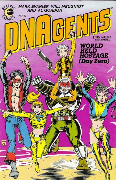 Dnagents #12, couverture