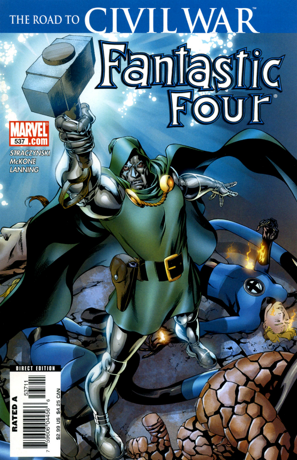 Fantastic Four #537, couverture