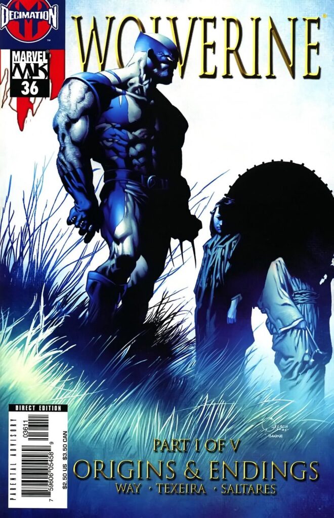 Wolverine #36, couverture