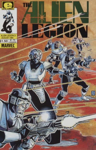 Alien Legion #3, couverture