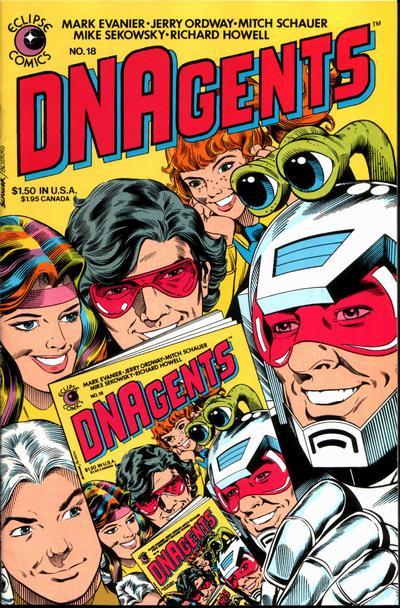 Dnagents #18, couverture