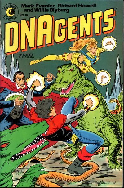 Dnagents #19, couverture