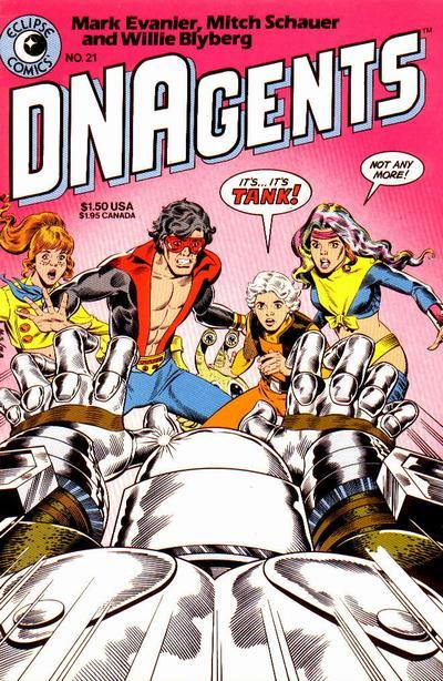 Dnagents #21, couverture