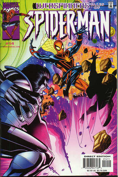 Webspinners: Tales Of Spider-Man #14, couverture