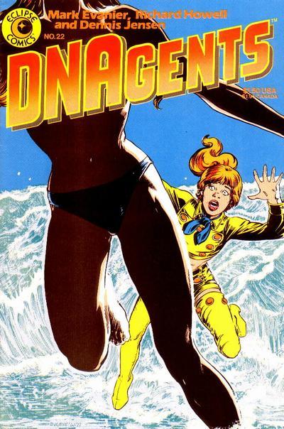Dnagents #22, couverture