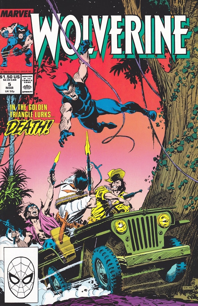Wolverine #5, couverture