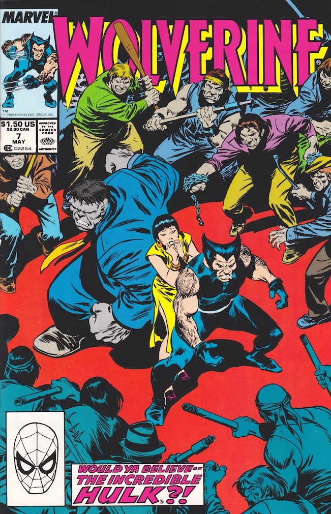 Wolverine #7, couverture