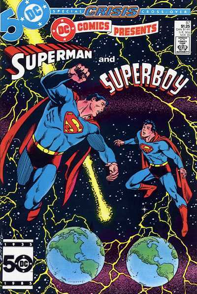 DC COMICS PRESENTS #87 - 1st Superboy of Earth Prime, couverture