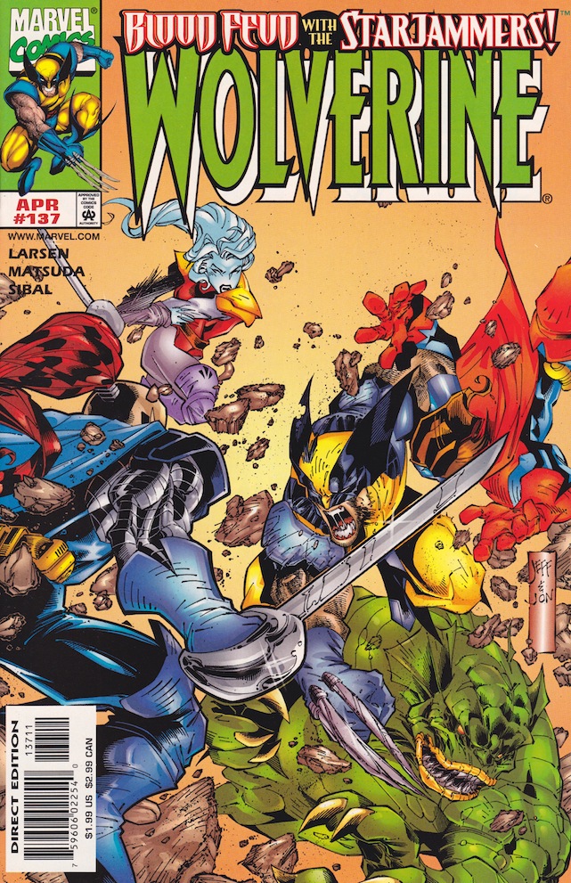 Wolverine #137, couverture