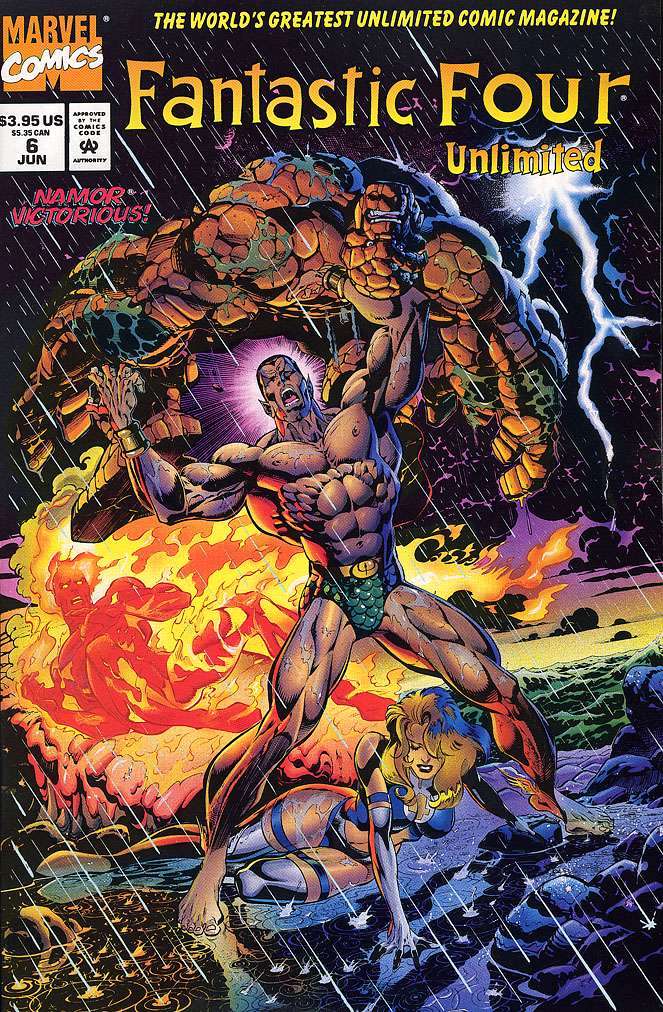 Fantastic Four Unlimited #6, couverture