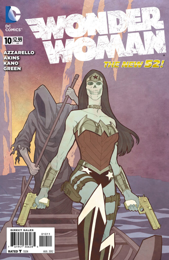 Wonder Woman #10, couverture