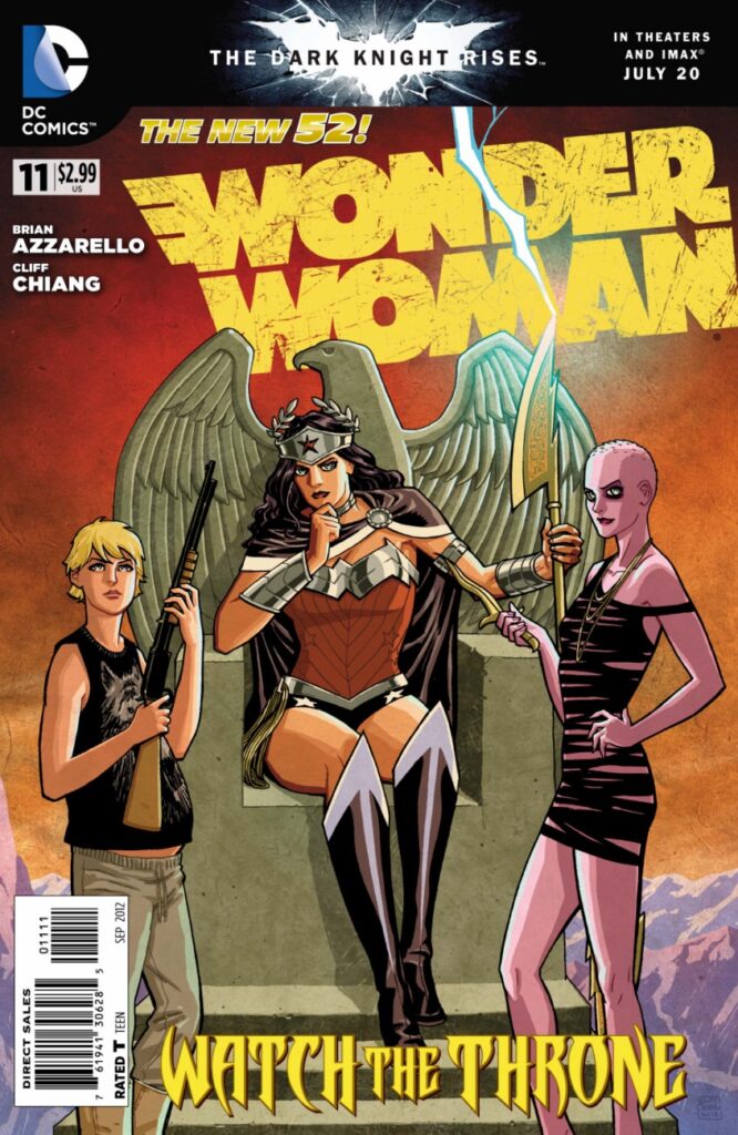 Wonder Woman #11, couverture