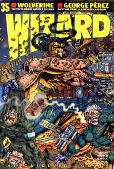 Wizard: The Comics Magazine #35, couverture