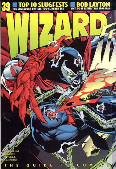 Wizard: The Comics Magazine #39, couverture
