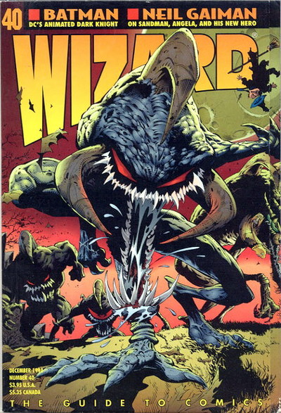 Wizard: The Comics Magazine #40, couverture