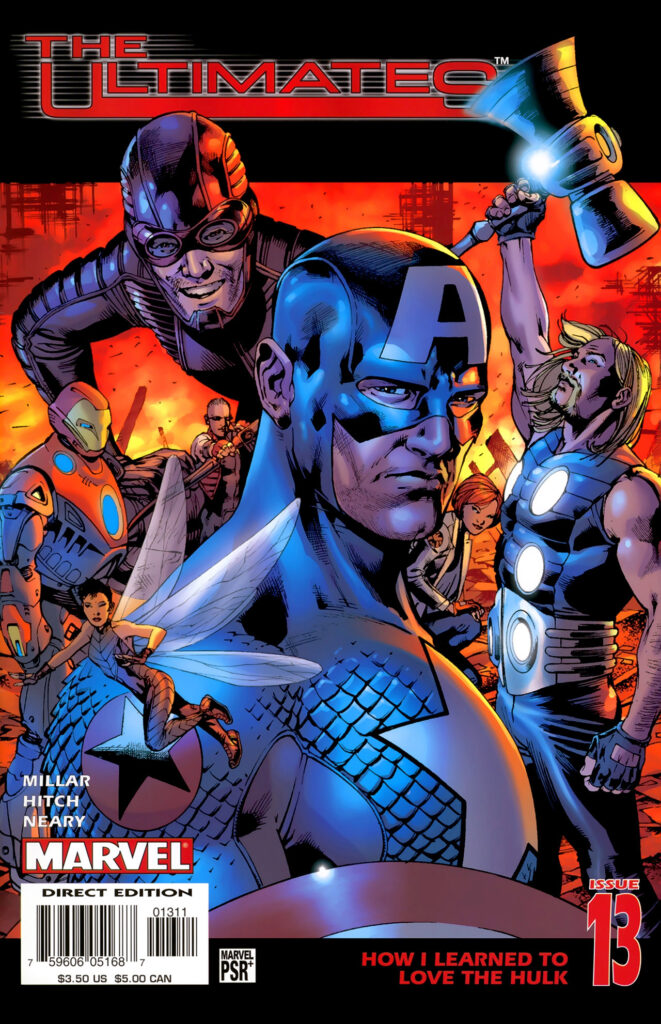 Ultimates #13, couverture