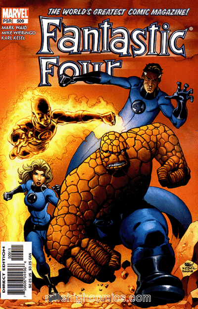Fantastic Four #509, couverture
