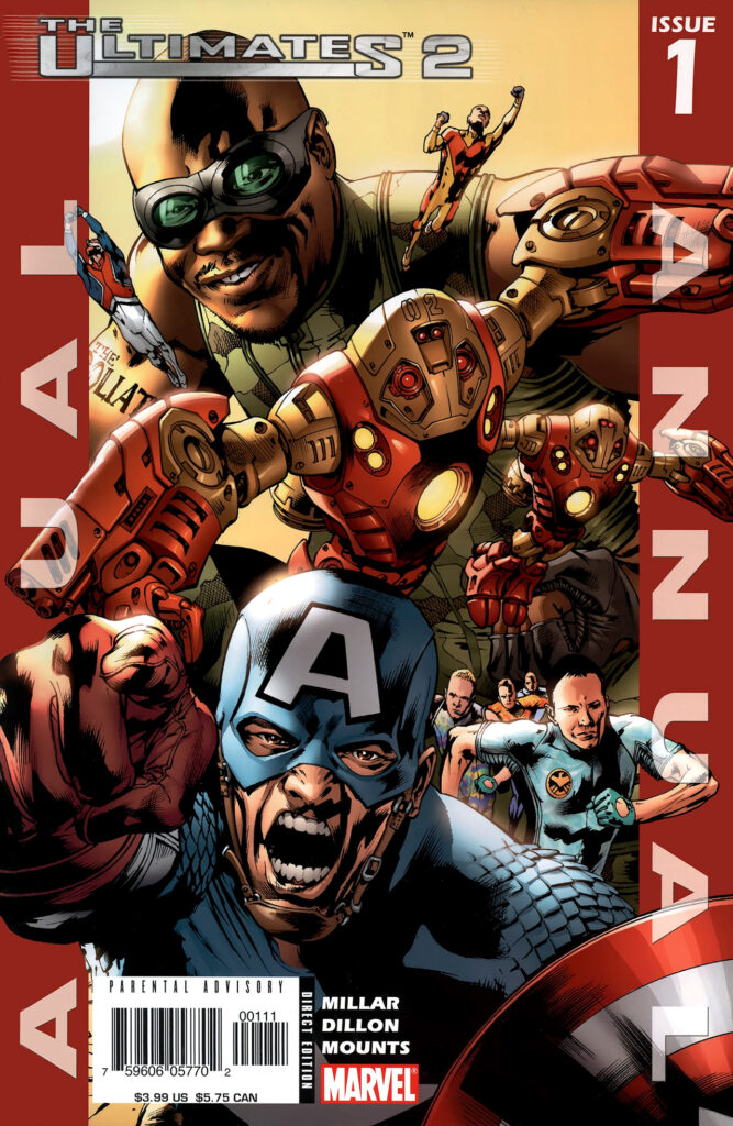 Ultimates Annual #1, couverture