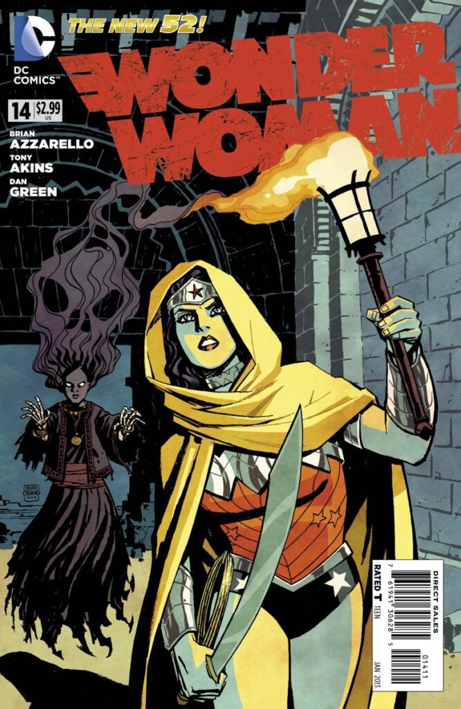 Wonder Woman #14, couverture