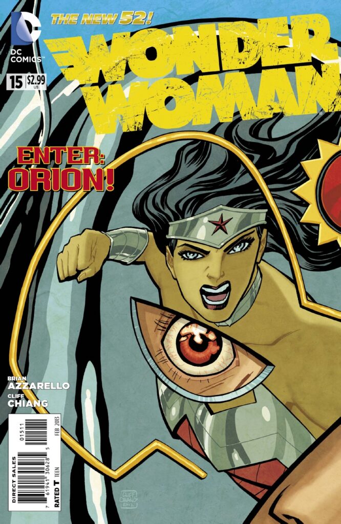 Wonder Woman #15, couverture