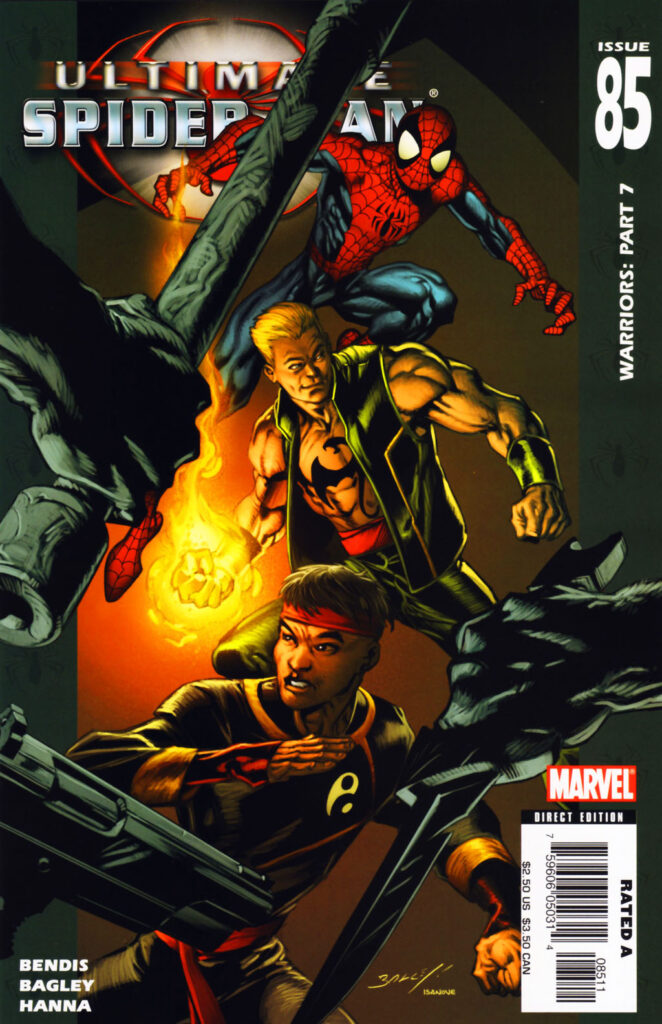 Ultimate Spider-Man #85, couverture