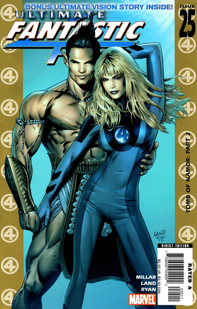 Ultimate Fantastic Four #25, couverture