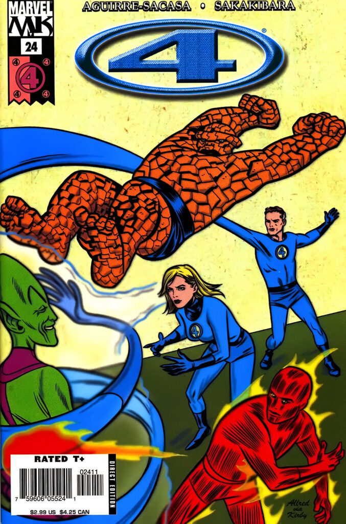 Marvel Knights: 4 #24, couverture