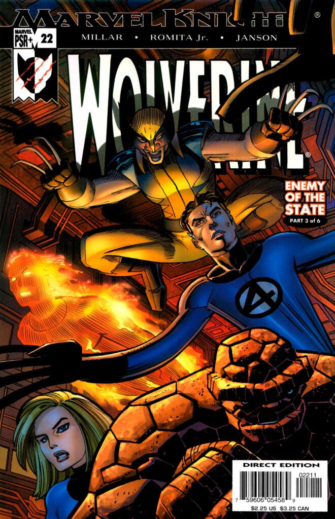 Wolverine #22, couverture