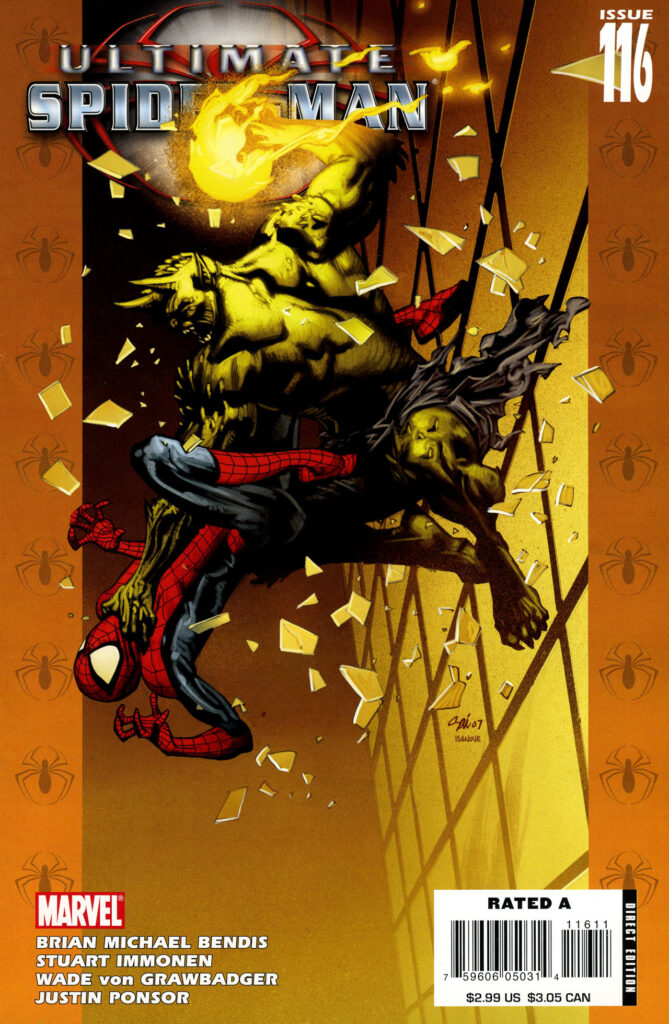 Ultimate Spider-Man #116, couverture