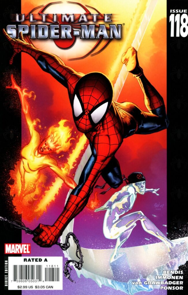 Ultimate Spider-Man #118, couverture