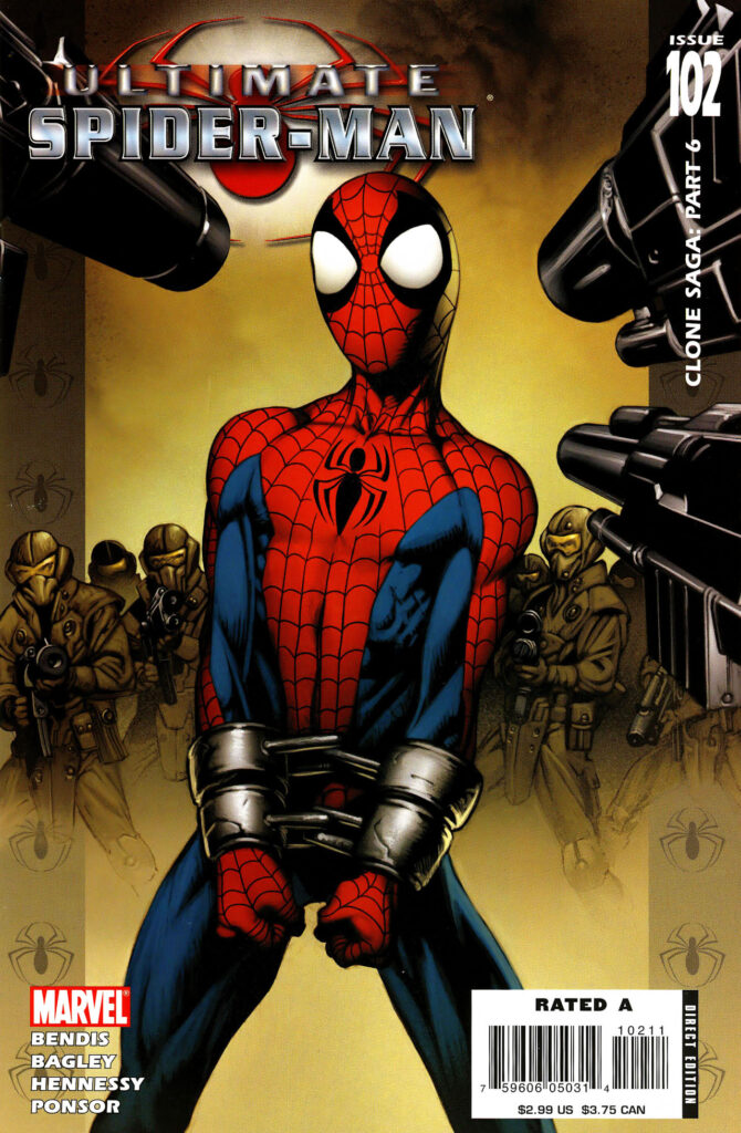 Ultimate Spider-Man #102, couverture