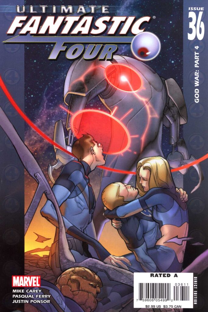 Ultimate Fantastic Four #36, couverture