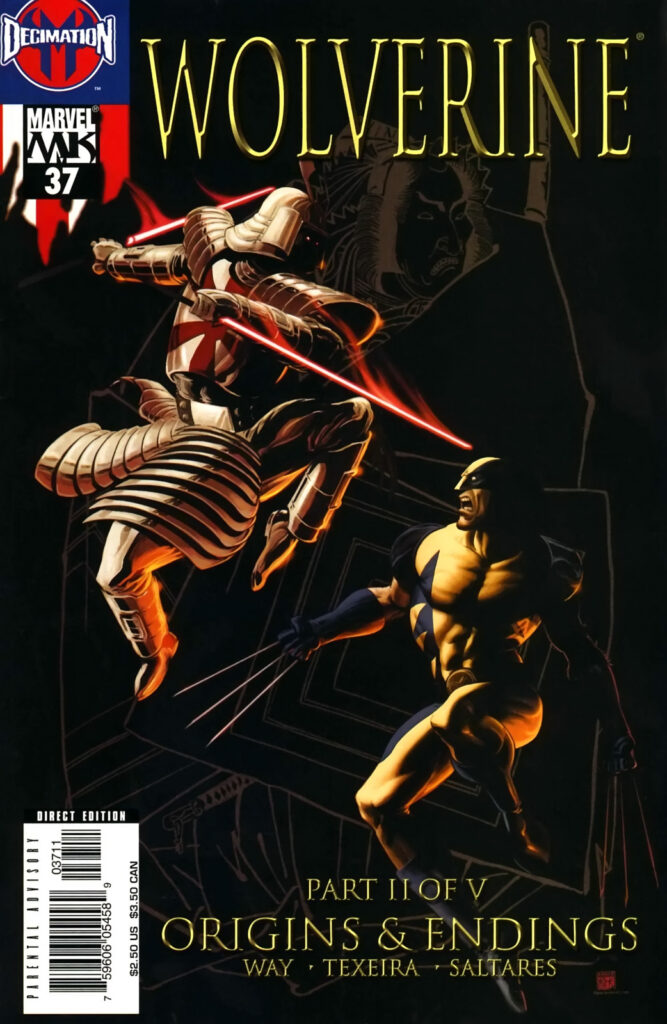 Wolverine #37, couverture